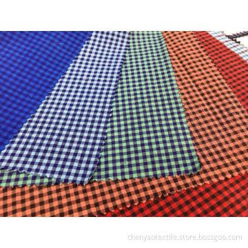 T/C Stretch Yarn-dyed Plaid Fabric